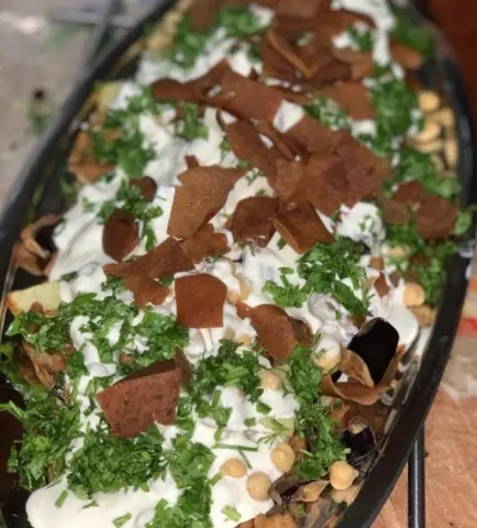 سلطة فتة الباذنجان ✨خياااال