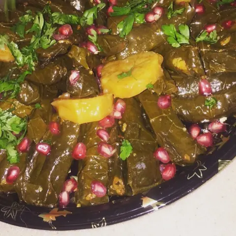 ورق عنب من الذ مايكون #ورق_عنب #محاشي_مشكله_سبايسي