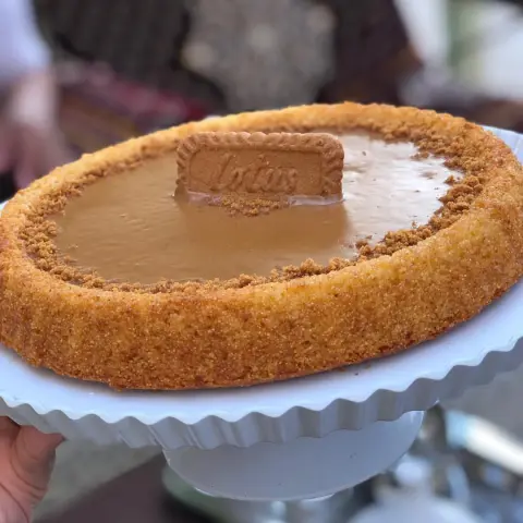 تارت بسبوسة باللوتس