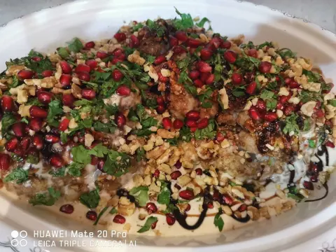 زهره بالطحينه ودبس الرمان