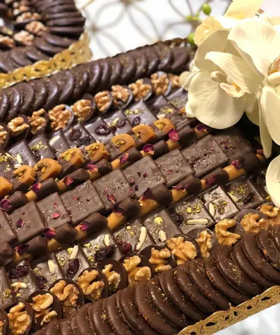 Chocolate Art of sweet