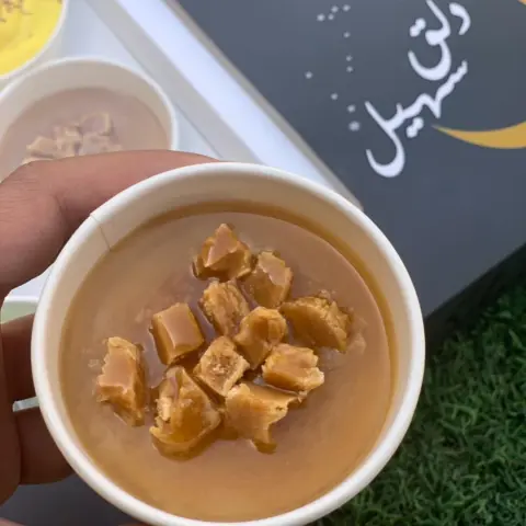 عطشانين ؟؟ جربوا عالفطور مهلبية حلاو بقر بااااارده تسرسححح