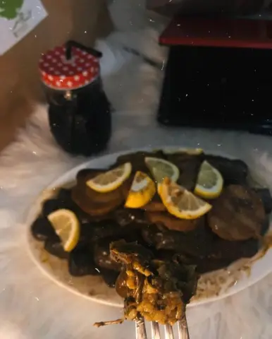 عمركم شفتو صورة لورق عنب وحسيتو قد ايش ذايب ولذيذ ! الصورة أصدق وصف