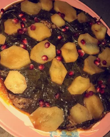 #كيكة_ورق_عنب ❤️❤️ للطلب :