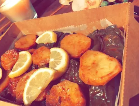 جرب مكس دفرنت بصوص الطحينه راح تاكل اصابعك وراه #ورق_عنب_بالحامض_ودبس_الرمان #ورق_عنب