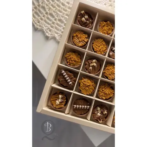 #كوين_بيكر #اكواب_الشوكولاته لذة العين واللسان