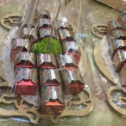 توزيعات العيد باحجام واشكال منوعه