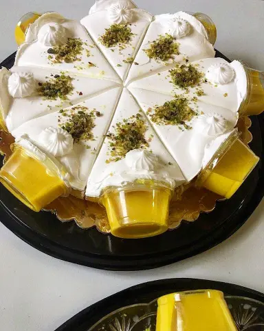 كيك حليب بالزعفران........ فيه ألذ اطلبوها نوصلها لكم مجانا