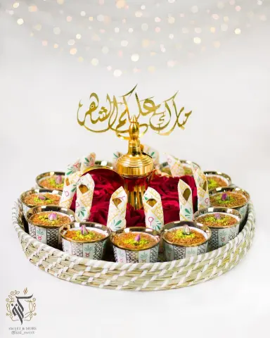 بلغنا الله وإياكم صيام هذا الشهر المبارك وقيامه الْلَّھُم أَهِلَهُ عَليْنَا بِالْأمْنِ وَالإِيْمَانِ وَالْسَّلامَةِ وَالْإِسْلَامِ وَالْعَوْنٓ عَلَى الْصَّلاةِ وَالصِّيَامِ وَتِلَاوَةِ الْقُرْآَنِ الْلَّھُمّ سَلِّمْنَا لِرَمَضَانَ وَسَلِّمْهُ لنا وَتَسَلَّمْهُ مِنّا مُتَقَبَّلاً يٓارٓبٓ العٓالِٓمينْ . مُبارٓكٌ علٓيْكُمْ شّٓهرُ رٓمٓضٓان