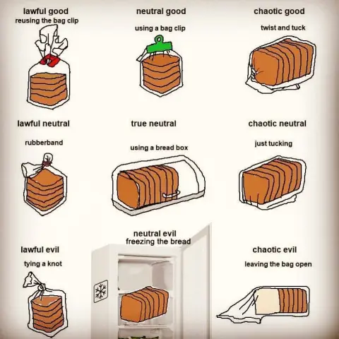 قصة ظريفة عن تخزين الخبز... on bread storage...