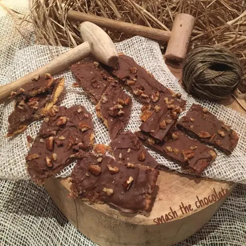 . . After the smash ❤️ بعد الطرق . #chocolate