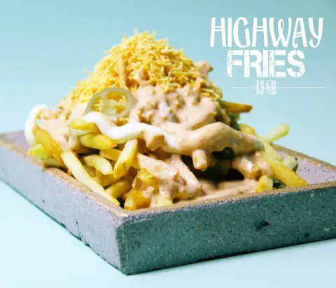Treat yourself to the best burger in town, right here at ☄ .