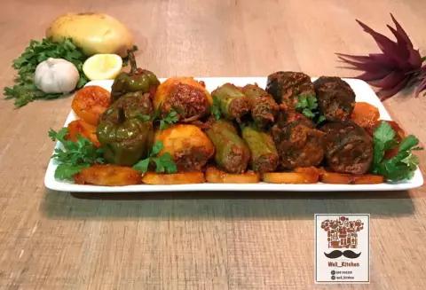 محشي مشكل #riyadh_events #ramdankareem #منتو #مطبق #food #مأكولات_مدينية #اكلات #محشي_مشكل