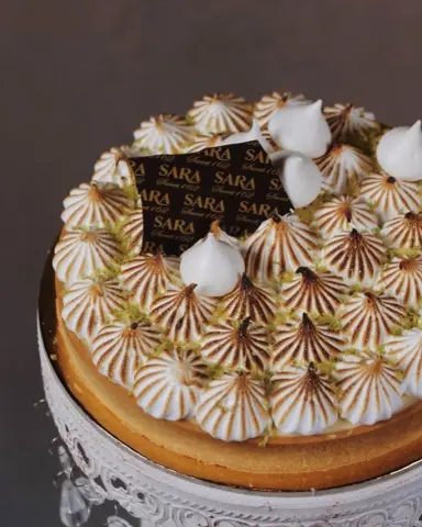 Lemon tart تارت الليمون! #cake #dessert #pastry