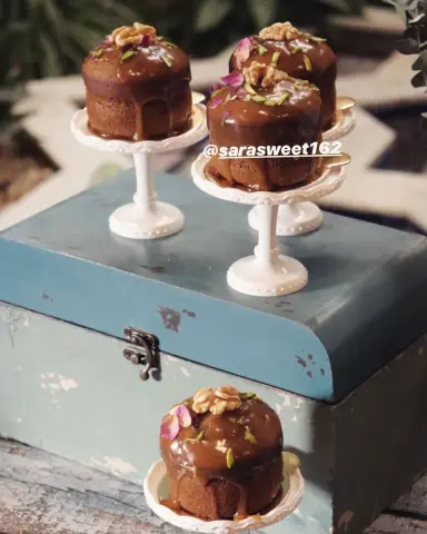 Date cake كيكة التمر #cakes #dessert #delicious