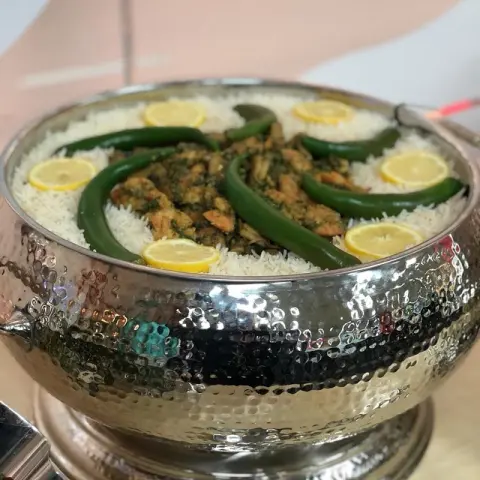 ارز بالروبيان