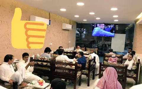 ‫حياكم في ⁧‫#مجلس_الفيصليه‬⁩‬ ‫.‬ ‫جهزناه لكم ⁧‫#المجلس_مجلسكم‬⁩‬ ‫.‬ شاهد #نهائي ‫⁧‫#كاس_القارات‬⁩‬ ‫⁧‫#البرتغال‬⁩ ⁧‫#المانيا‬⁩ ⁧‫#تشيلي‬⁩ ⁧‫#المكسيك‬⁩‬ ‫⁧‫#رونالدو‬⁩ ⁧‫#سانشيز‬⁩‬ ‫⁦‪‬⁩‬ ‫⁧‫#شاهي‬⁩ ⁧‫#قهوه‬⁩‬ #كرك #مطاعم #مقاهي #مقهى #مطعم #الدمام #لخبر #الشرقيه #الفيصليه