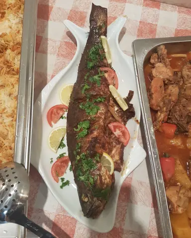 سمك مشوي لذيذ طلبية احد الزباين عليهم بالعافية ❤