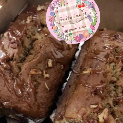 Salted caramel banana bread