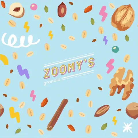 ‏ Zoomy’s is filled with a variety of healthy ingredients⚡️ . . . . ‏#granola #healthyfood #oatmeal #benefits #snack #food #health #jeddah #ramadan #loudthings