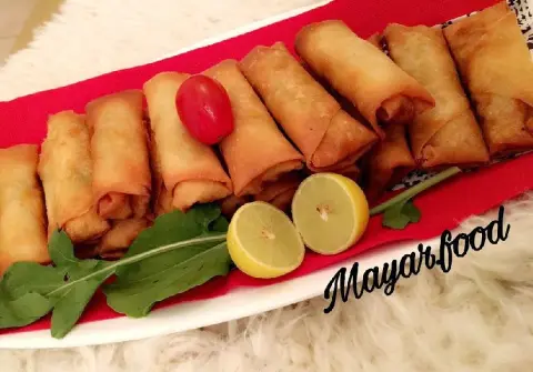 #سبرينج_رول #مفرزنات_رمضان #طباخات_جدة