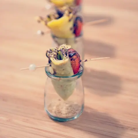 Tiny cups. جديدي توزيعات كريب بحشوة الشوكولاته