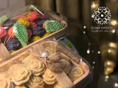 صنفنا الجديد معمول بنكهه مميزة #معمول#تمر#معمول_ورد#معمول_لذيذ #معمول_ملون #معمول_حجازي #معمول_تمر