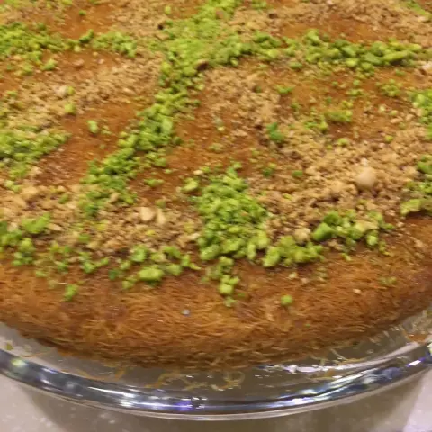 كنافة# بالجبن #والقشطة