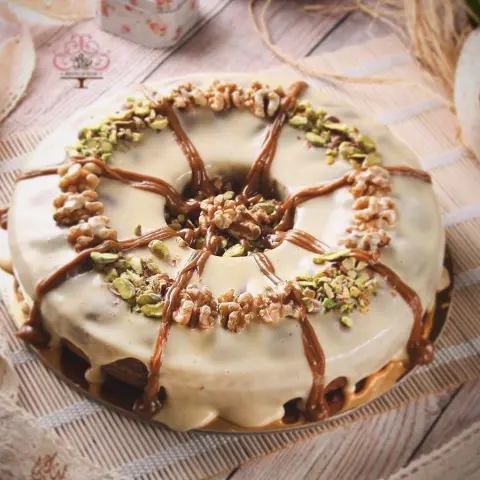 كعكة جِمِيناي #طلباتكم #طلبات #كيك #كيكة #حلويات #حلى اسر_منتجه #أسر_منتجة