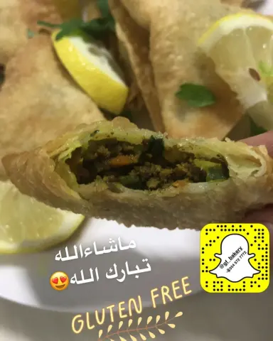 #رقاق_سمبوسه #رمضان #مفرزنات #خالي_من_الجلوتين #خالي_من_القمح #خالي_من_السكر #خالي_من_الحليب #غلوتين_فري #glutenfree