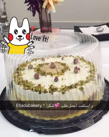 تشيز كيك الزعفران نكهه فريدة انصحكم بتجربتها