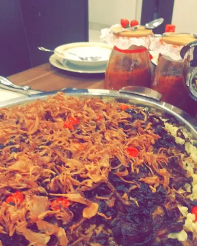 تصوير احدى زبوناتنا الجميلات #لذيذ#لذيذ_جدا #الرياض#طلبات#كشري