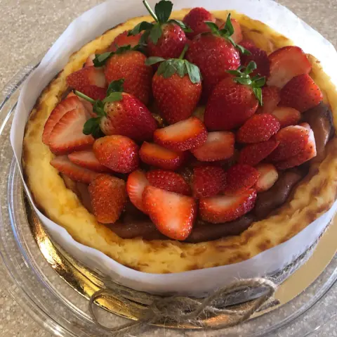 Strawberry topping