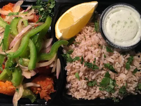 #Protein #shrimp #crabs #brownrice #بروتين #جمبري #كاربز #رز_بني #غداء #صحي #healthy #lunch . . . . . . . . . . . . . #yummymummies #healthyeating #lunch #healthylifestyle #اكلات_صحيه #يمي #جدة #ماكولات_بحريه #يمي_جدة #غداء_اليوم #غداء_صحي #غداء #jeddah #food