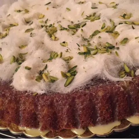 بسبوسة بغزل البنات والفستق للطلب دايركت أو واتس ،،والمنيو بالبايو #ورق_عنب#ملفوف#جريش#رز_ورق_العنب#برياني_لحم#برياني_دجاج#مربين_ملكي#حلى#كيكة_الزعفران#بسبوسة#بوفيهات#زواجات#غبقة#غبقات#ركن_شعبي#عريكة#محلى#لفائف_الباذنجان#لازانيا#مكرونة#قرصان#مرقوق#كيكة_التمر #الرياض