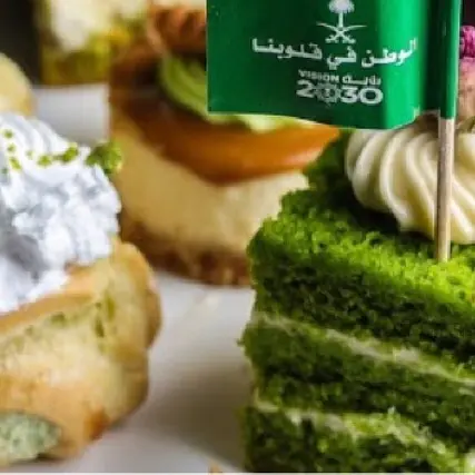 ______________________________________ كب كيك اليوم الوطني من ماز بيكري سعر الحبة ٣ ريال اقل كمية للطلب ١٥ حبة الدفع عند الاستلام والتوصيل مجاني في الخبر والدمام #همة_حتى_القمة