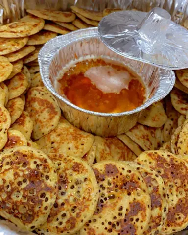 مصابيب بالزبدة والعسل
