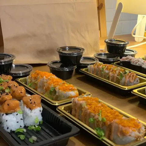 #سوشي #خلك_في_البيت #sushi