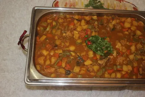 بيتزا المكرونه