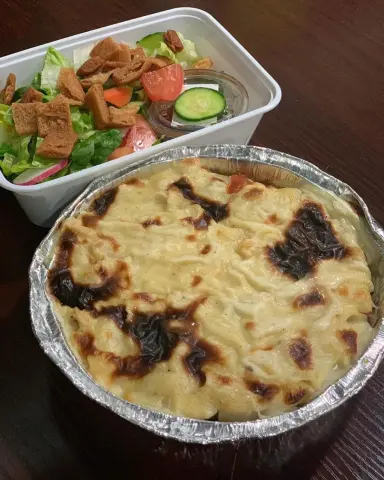 غداء اليوم باشميل و سلطه
