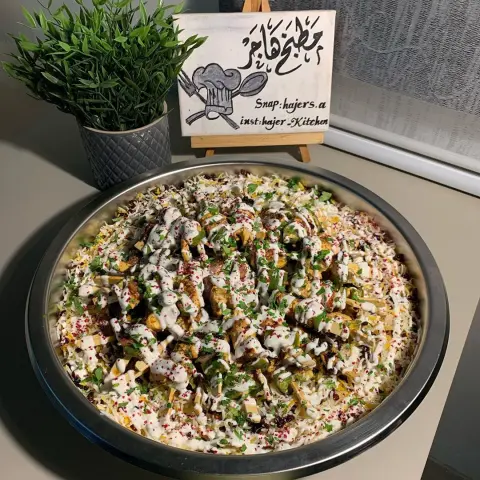شيش طاووق ايراني مع رز بالزعفران✨ #شيش_طاووق #رز_بالزعفران