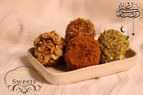 #رمضان كريم والله يبلغنا و يبلغكم بصحة و عافيه اترقبو اصناف رمضان الجديدة #تمر #تمريه #جدة#حلى_قهوة #jeddah