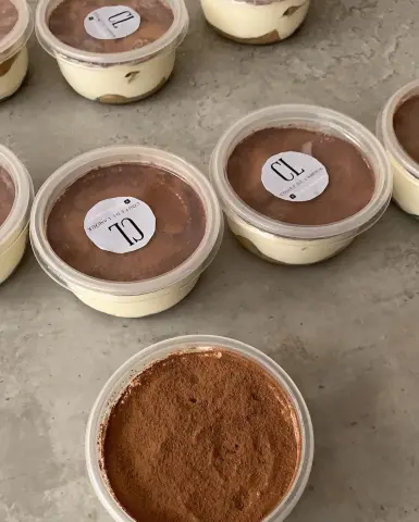 تيراميسو الايطالي الاصلي مصنوع بالقهوة المختصه Tiramisu #coupe_de_lamour Bakery #كوبي_دي_لامور