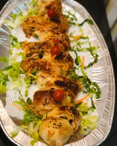 طلبية فطائر رولات البيتزا #كرز_كتشين