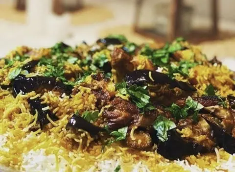 مقلوبه خضار ودجاج