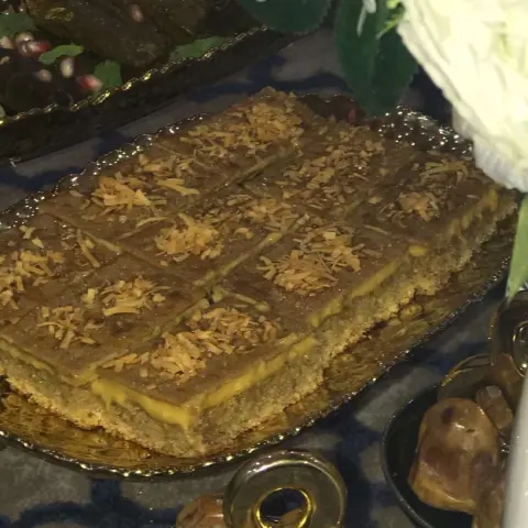 بسبوسة لآتيه❤️ #بسبوسة#مستاف_الرياض #الخميس#طبخ#حلا_قهوه #جمعه #بنات #