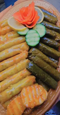 صحن محاشي مشكل