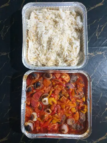 كفتة لحم مع بطاطا