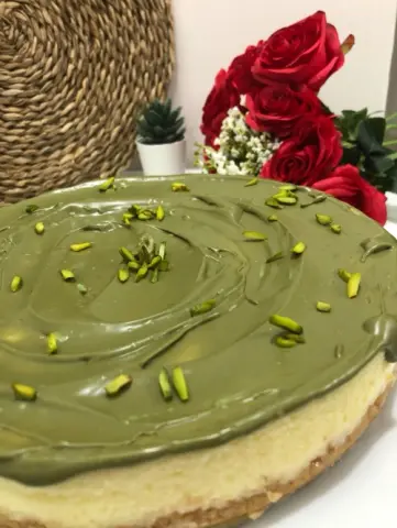 تشيز كيك بستاشيو