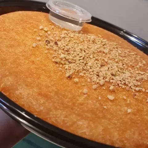 كنافه بالقشطه